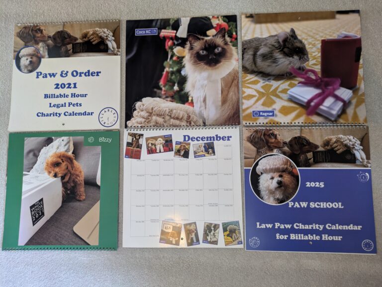 Calendars on sale now!